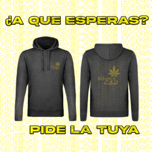 SUDADERA WELCOME TO CBD